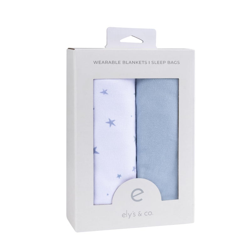 Ely's & Co. Baby Wearable Blanket - Baby Sleep Sack 100% Interlock Knit Cotton - Sleep Sack 12-18 Months - Comfy Soft Lightweight, 2-Pack Set - Image 5